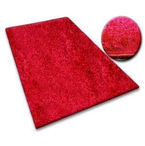 Kusový koberec SHAGGY Izebelie 5 cm bordó
