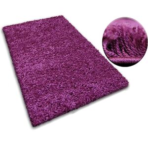 Kusový koberec SHAGGY GALAXY fialový