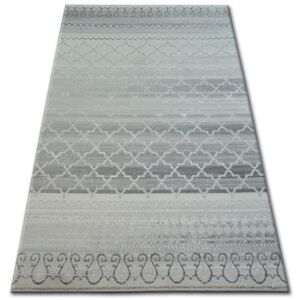 Kusový koberec AKRYLOVÝ PATARA 0242 krémový/tyrkysový