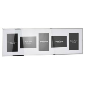 Nástenný rámček pre 5 fotografií 10 × 15 cm - biely