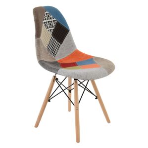 Dizajnová stolička Retro Patchwork