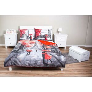 Bavlnená posteľná bielizeň Amore 002 - 160x200 cm