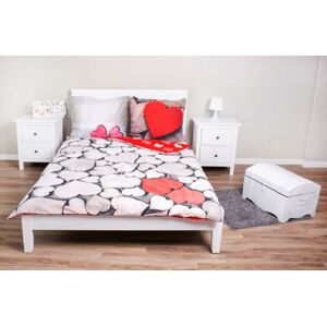 Bavlnená posteľná bielizeň Amore 003 - 160x200 cm