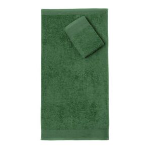Bavlnený uterák Aqua 30x50 cm fľaškovo zelený