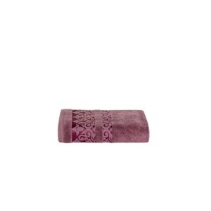 Bavlnený uterák Augustin 50x90 cm fialový