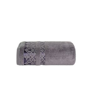Bavlnený uterák Augustin 100x150 cm tmavosivý