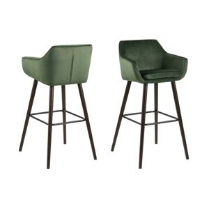 Barová stolička Nora zelená