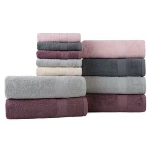 Bavlněný ručník Rodos 70x140 cm fialový