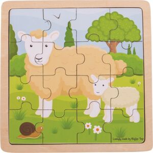 Puzzle ovce s jehňátkem SHEEP