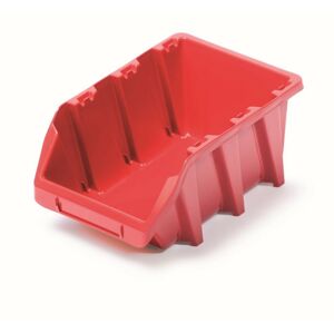 Plastový úložný box Binner Long červený