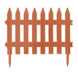 Záhradný plot Fence terakotový
