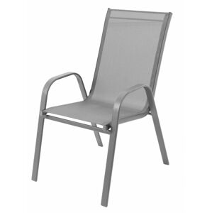 Zahradní židle Polo světle šedá