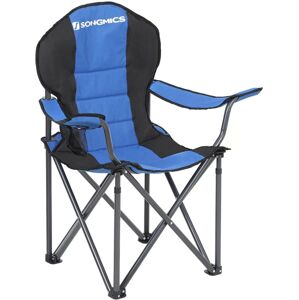 Campingová skládací židle Kemi modro-černá