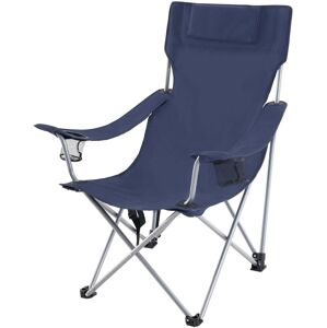 Campingová skládací židle Rino tmavě modrá