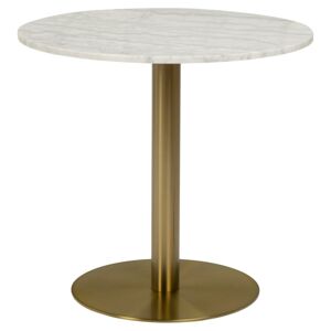 Jedálenský stôl 80 cm Corby biely