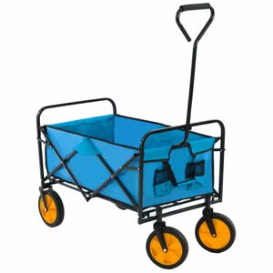 Záhradný vozík skladací BlueGarden modrý