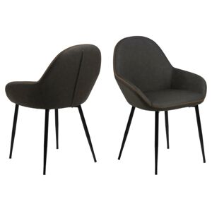 Designová stolička Candis sivá