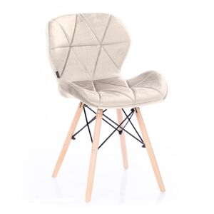 Designová židle Silla béžová