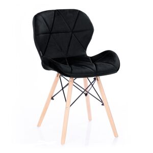 Designová židle Silla černá