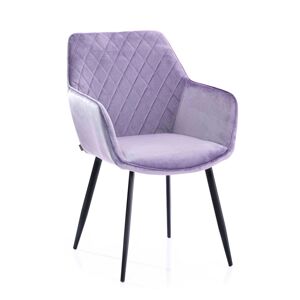 Designová židle Vialli fialová