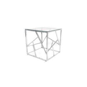 Sklenený stolík 55 × 55 CT-02