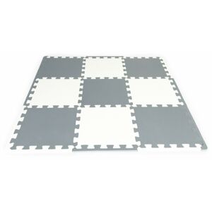 Pěnová podložka Puzzle Eva 89x89 cm šedá