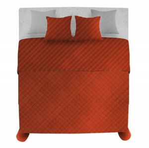 Prikrývka na posteľ Palermo + 2 obliečky na vankúš červená