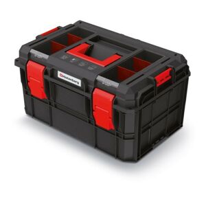 Kufrík na náradie X-BLOCK LOG 54,6x38x30,7 cm čierno-červený