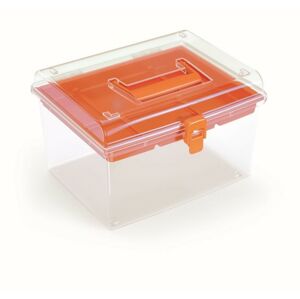 Plastový organizér Nuf High 24,5x21,4x15,8 cm oranžový