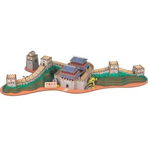 Dřevěné 3D puzzle Velká čínská zeď