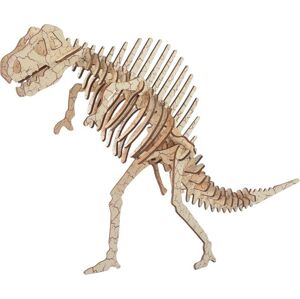 Dřevěné 3D puzzle Spinosaurus