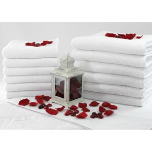 Bavlnený uterák Hotel 50x100 cm biely