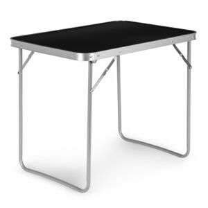 Kempingový skladací stôl Tena 70x50 cm čierny
