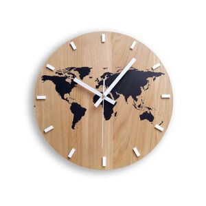 Nástěnné hodiny World Wood černé