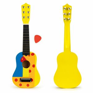 Kytara pro děti ECOTOYS žlutá