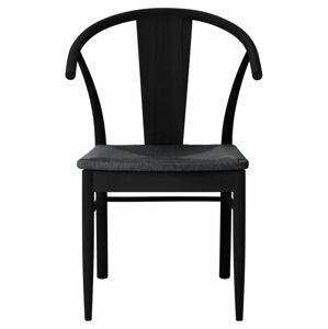 Jedálenská stolička Janik I čierna