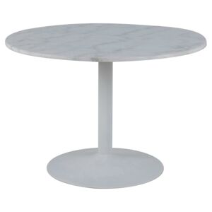 Jedálenský stôl Tarifa mramor biely