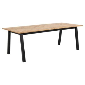 Jedálenský stôl Brighton 220 cm dub/čierny