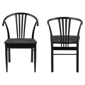 Jídelní židle York černá