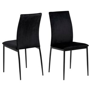 Jídelní židle Demina černá
