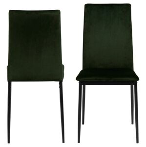 Jedálenská stolička Demina zelená
