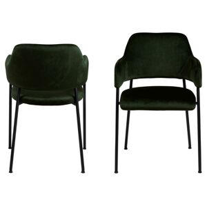 Designová stolička Lima zelená