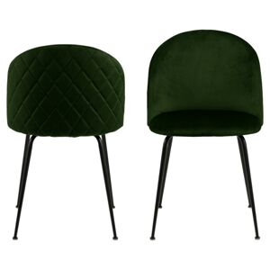 Jedálenská stolička Louise zelená