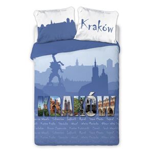 Bavlnená posteľná bielizeň Travel Krakov 160x200 cm