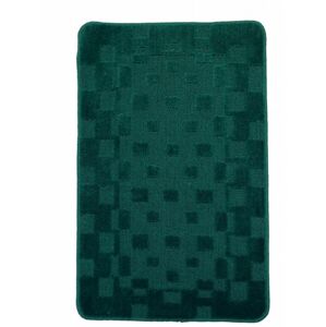 Koupelnový koberec MALTA 50x80 cm tmavě zelený