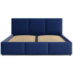 Čalouněná postel Nela 160x200 modrá