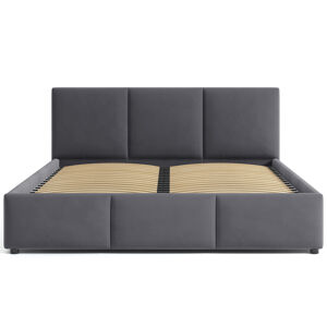 Čalouněná postel Nela 160x200 šedá
