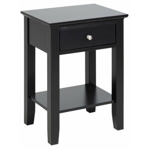 Noční stolek Linnea černý