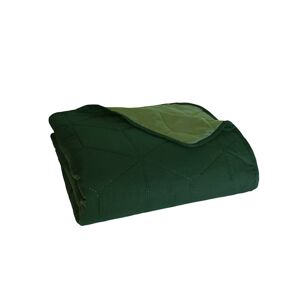 Obojstranný prehoz na posteľ Beddo 004 - 220x240 cm zelený