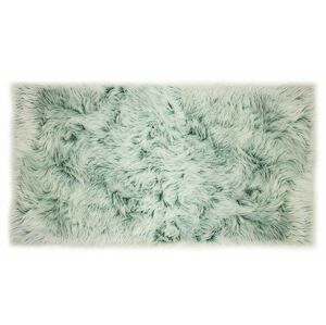 Kusový koberec s vysokým vlasem OMBRE 80 x 140 cm - modrozelený